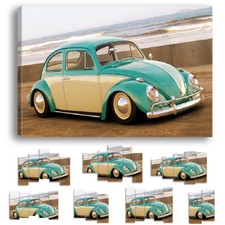 TABLEAUX TOILE HERBIE COCCINELLE COX BEETLE VINTAGE CHOUPETTE Volkswagen CC03