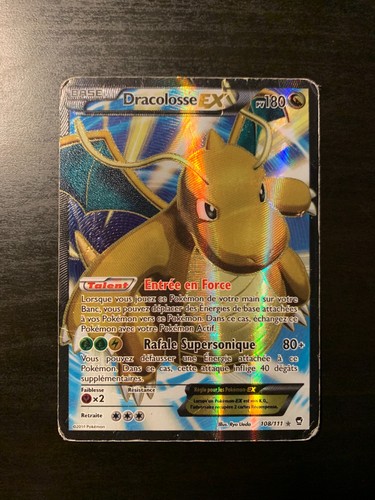 Carte pokémon dracolosse ex - carte,