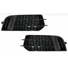 Set Grilles Noir Nid D'Abeille