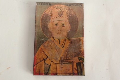 Icône orthodoxe tôle saint - icône,