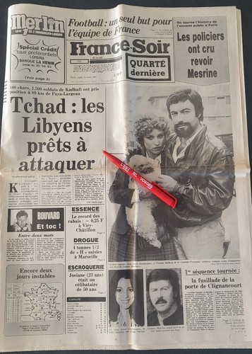 France soir août 1983 - 25,