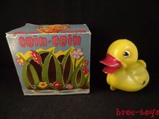 Ancien jouet canard mécanique