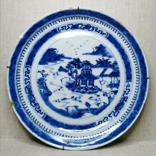 Antique chinese blue - blue, and