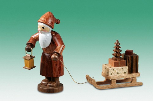 Figurine bois noël - de,