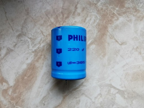 Condensateur philips 220µf - condensateur,