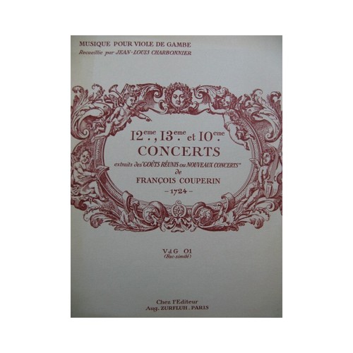 Couperin françois concertos - couperin,