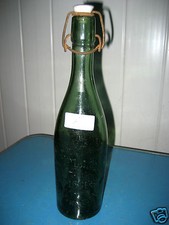 ancienne bouteille de brasserie, laplagne limoges fût à rendre, collection,++