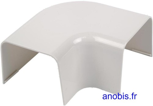 Coude plat pour - 90°,