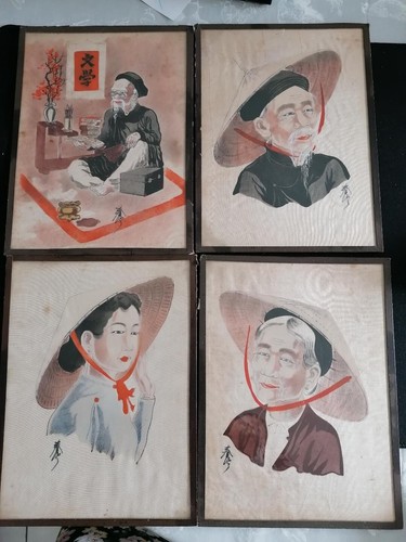 Lot tableaux anciens - de,