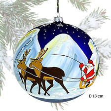 Boule Noël Verre soufflé