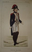 Très belle gravure Costume