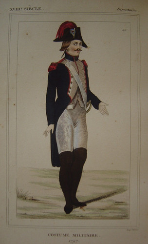 Très belle gravure - , costume
