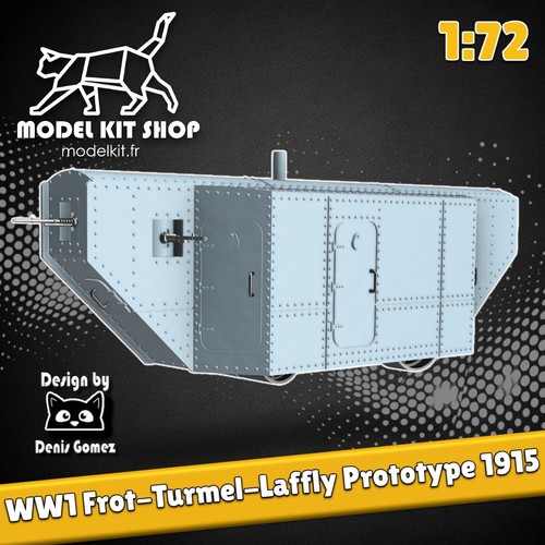 Prototype de char - 1:72,
