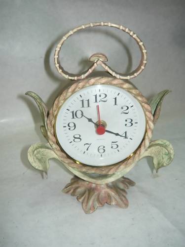 Horloge table fer forgé - de,
