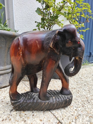 Grande sculpture éléphant - grande,