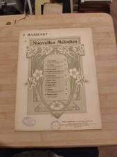 Jules massenet effusion - massenet, 1912
