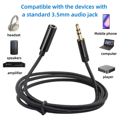 5mm audio extension cable - audio,
