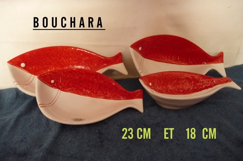 Faïence signé bouchara - bouchara, /
