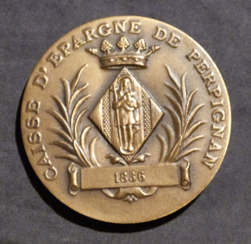 Médaille caisse epargne - "caisse, et
