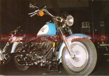 HARLEY-DAVIDSON 1340 FAT BOY FLSTF : Carte Postale Moto Postcard #0632