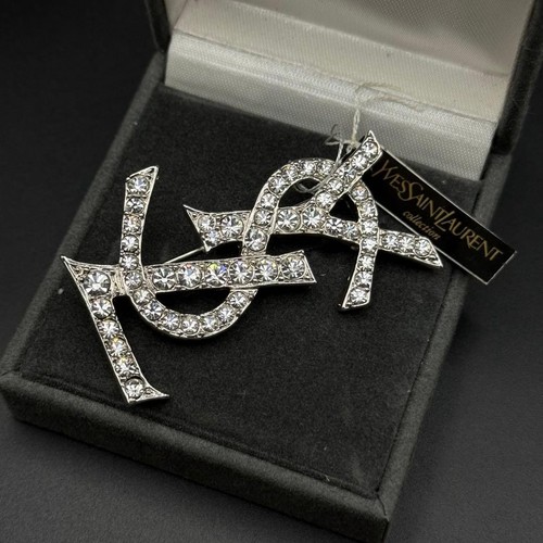 Broche yves saint laurent ysl - saint,