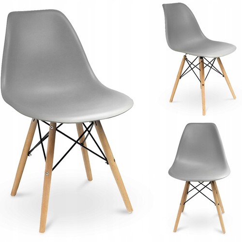 Chaise grise - , ikea)