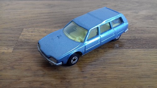Matchbox citroën 12 bleu - citroën,