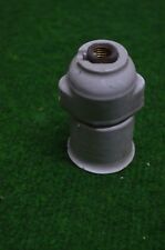 ANCIENNE DOUILLE CÉRAMIQUE POUR LAMPE E27 AMPOULE A VIS GROS CULOT