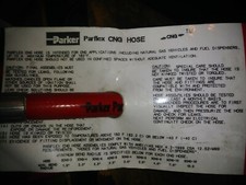 Lot of 10 Parker 55 Series Parflex 3/8" ID High Pressure Hose 46" - NEW