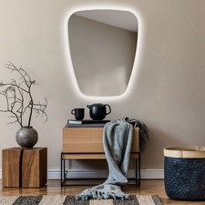 Miroir asymétrique avec LED