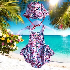 JACADI - ENSEMBLE 2P BÉBÉ FILLE IMPRIMÉ LIBERTY NINA TAYLOR & DÉTAIL VOLANTS 1M