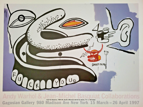 Basquiat warhol original - basquiat,
