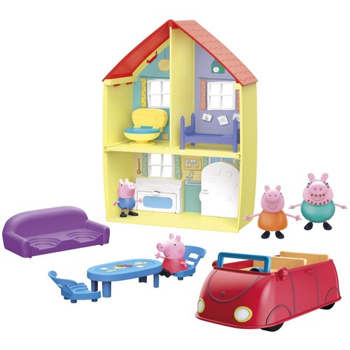 Maison famille peppa - maison,