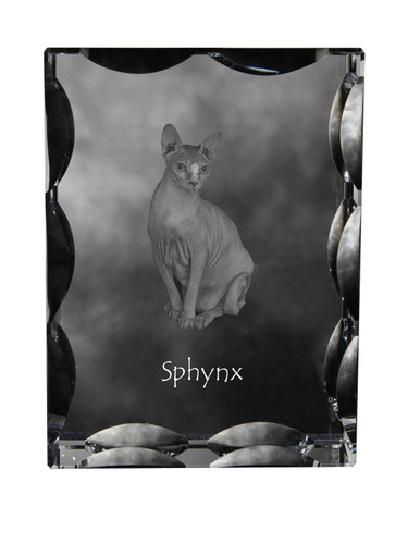 Sphynx cristal avec - -,