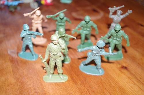 Soldats plastique americain - plastique,