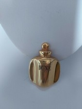 Grosse broche dune Christian Dior doré  vintage collector authentique (parfum )
