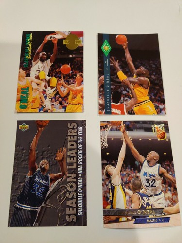 Shaq neal card lot - o'neal, 4-card