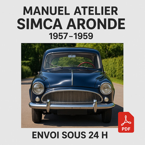 Manuel atelier simca aronde - simca,
