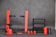 1/43  Lot 9 accessoires de