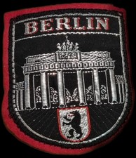 Insigne Berlin En Tissu