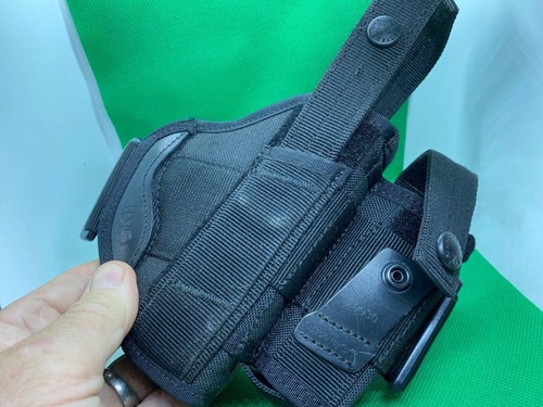 Noir tissu tactique ceinture - tissu,