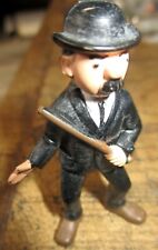 Hergé & Heimo - Le Lombard, collector - Figurine Dupont canne main gauche - 1973