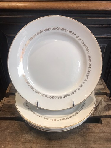 Assiettes plates moulin des - 5,