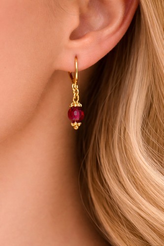 Boucles oreilles perle - d’oreilles,