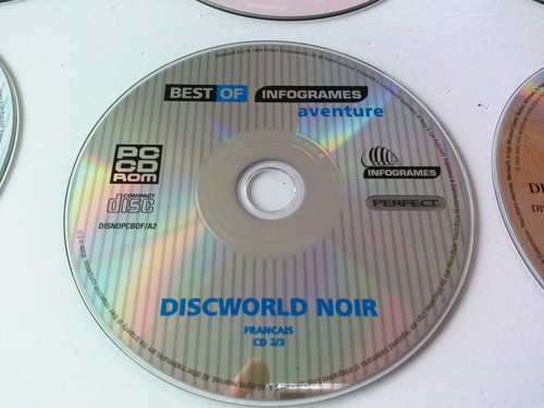 Jeu discworld noir - cd, du