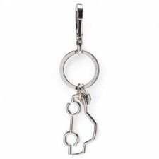 Porte-Clés COCCINELLE Métal Doodle Argenté Femme - E2R8M410401Y01