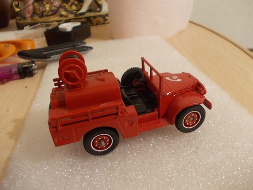 Solido pompier dodge 4x4 - solido, 1/43