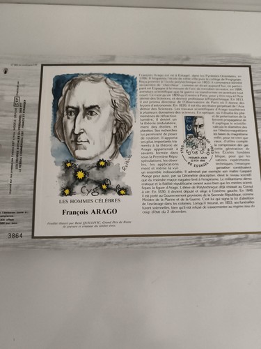 Feuillet cef françois arago - feuillet,