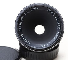 Pentax SMC 50mm f/4 Macro Lens