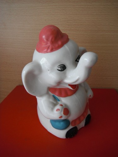 Vintage tirelire faience - vintage,